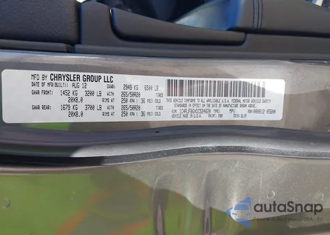 2013 Jeep Grand Cherokee Limited z USA, uszkodzony, nr VIN 1C4RJFBGXDC524620